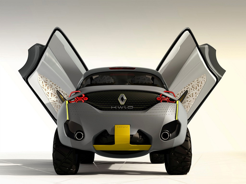 Illustration for article titled New cool car carries a drone for terrain reconnoissance